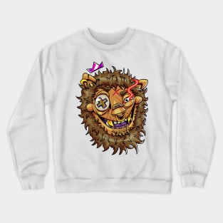 Crazy Lion Crewneck Sweatshirt